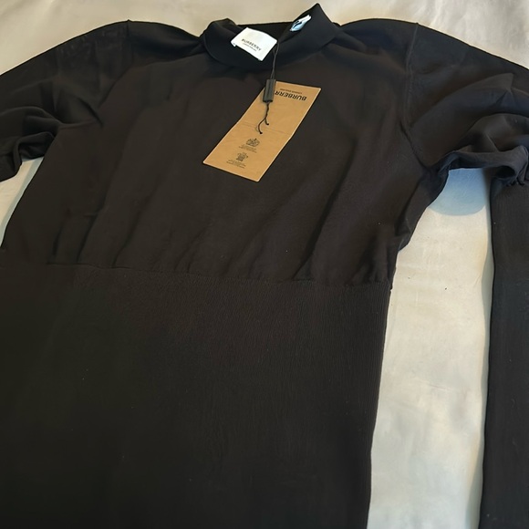 New authentic Burberry high neck knit sweater - Picture 3 of 9